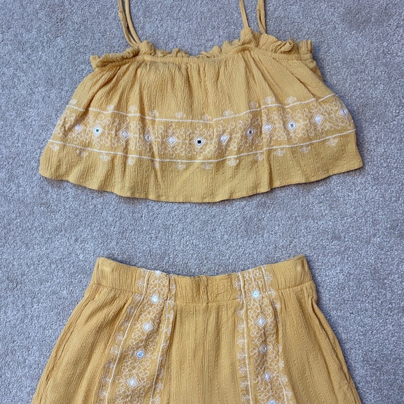 American Eagle Matching Top and Shorts Set - Picture 1 of 4